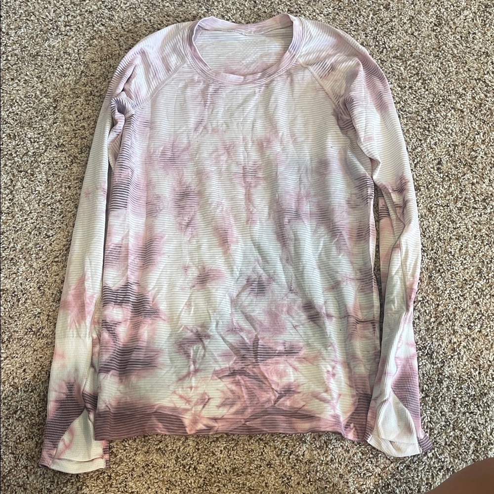 Lululemon DISCONTINUED Tie-Dye Long Sleeve Shirt